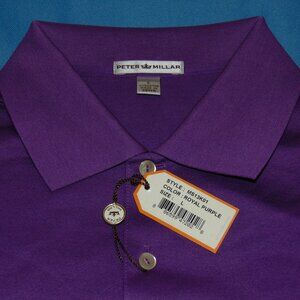 NEW  PETER MILLAR GOLF POLO